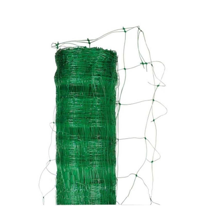 PVC oporna mreža za rastline 100m - širina 2m zelena