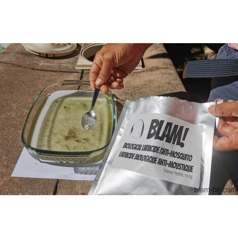 BLAM BTI 100g - Biološki larvicid proti komarjem
