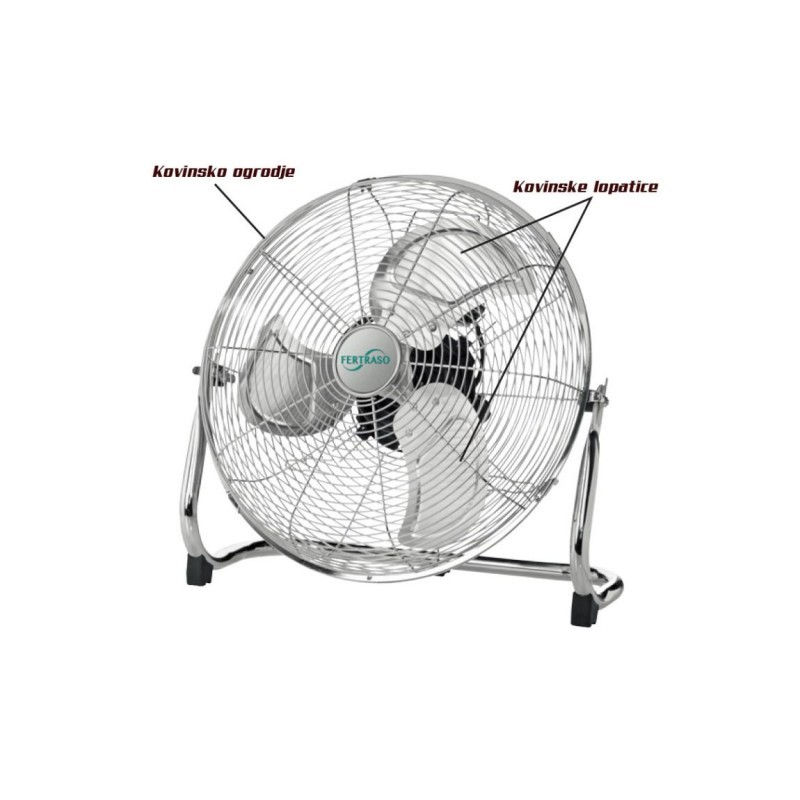 Talni kovinski ventilator Fertraso 50 W / 30 cm